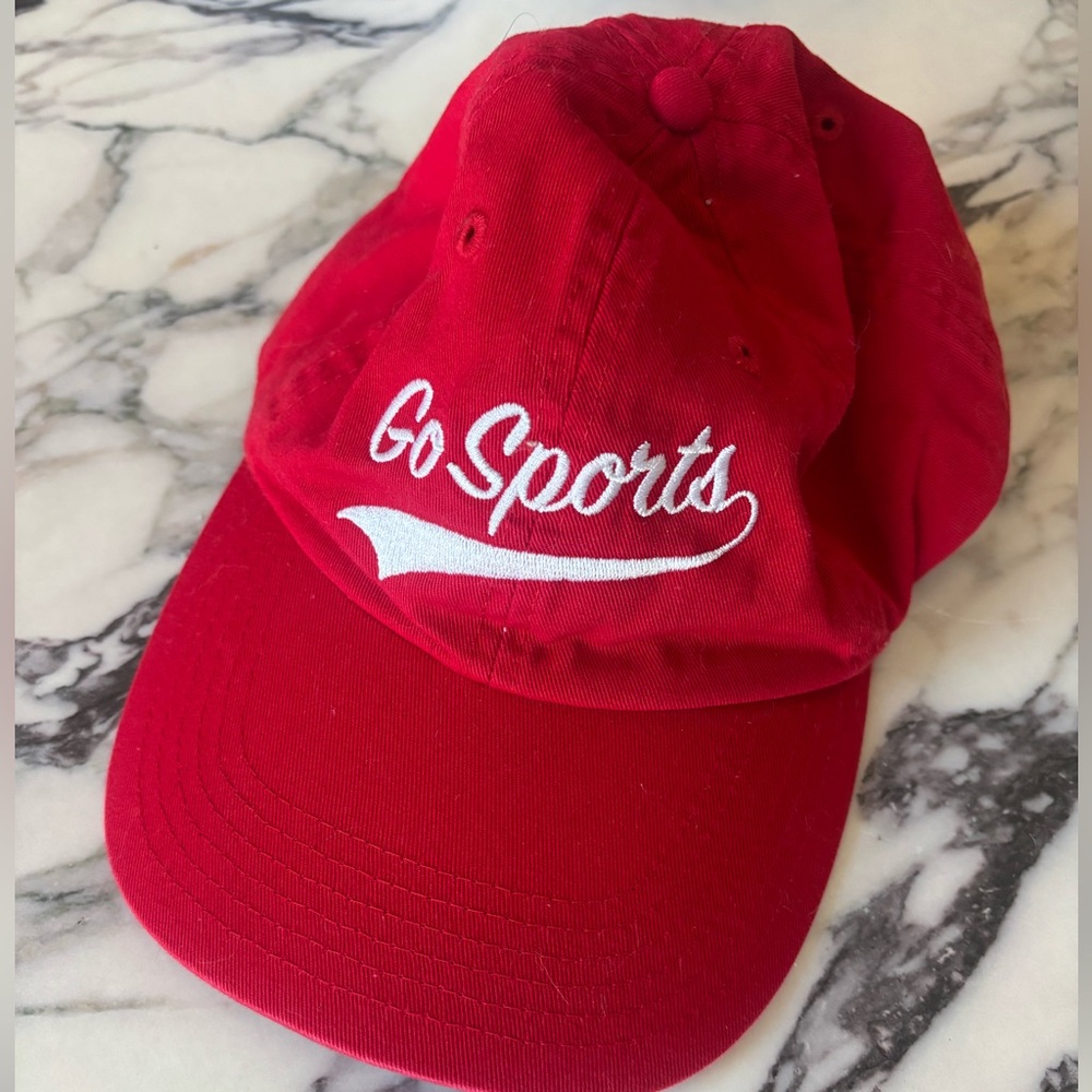 Favorite Daughter “Go Sports” Red Baseball Cap